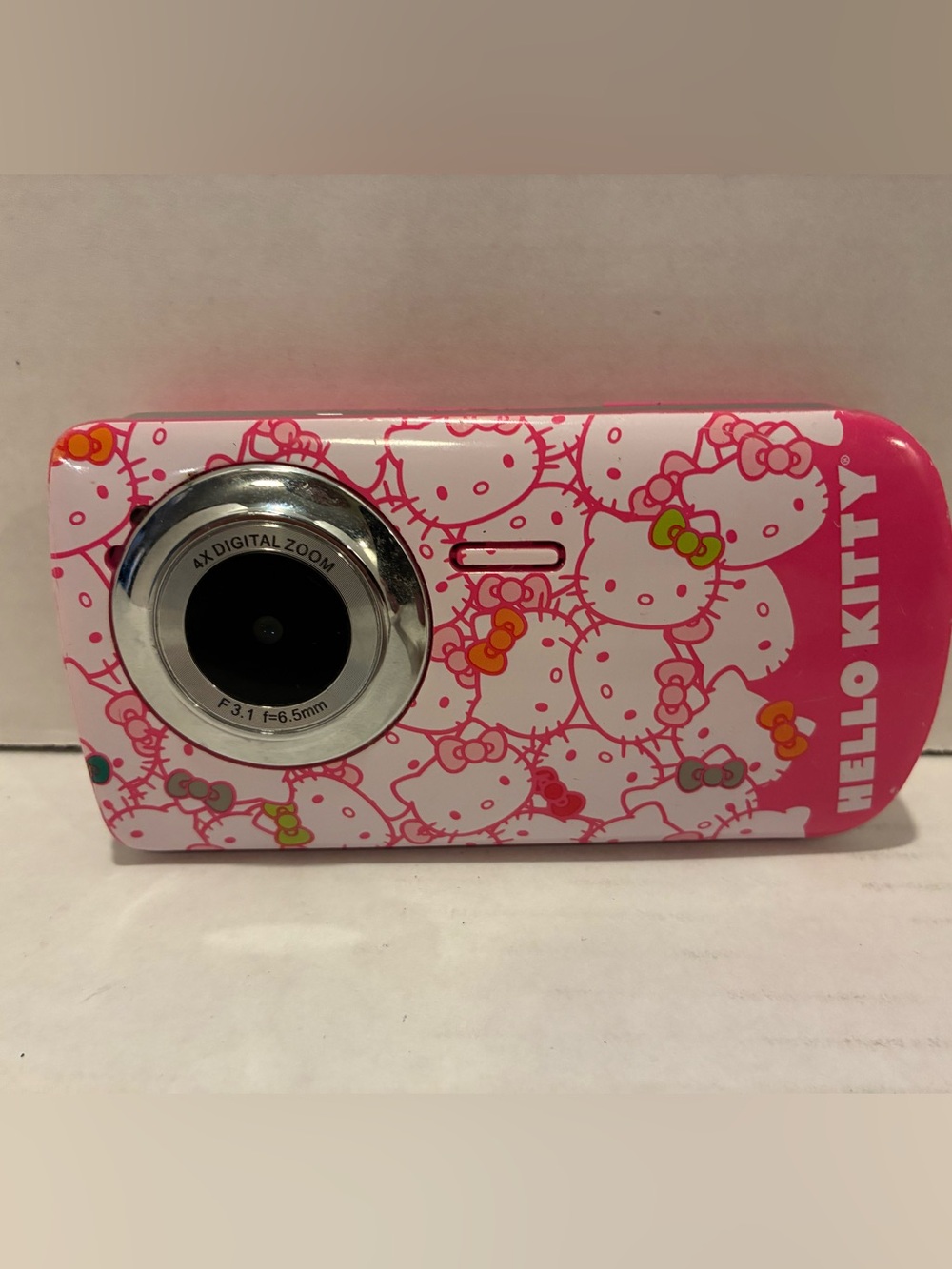 Hello Kitty Pink White Patterned Digital Camera